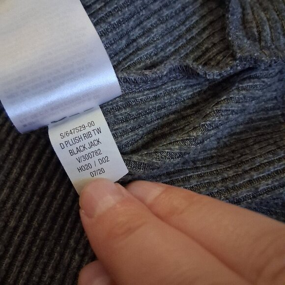 Old Navy Girl's Size XL (14-16) Gray Cozy Twist-Front Rib-Knit Top - Picture 5 of 7